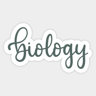 Biology Sticker